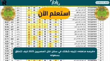 «فرصة مذهلة» نتيجة شقتك في سكن لكل المصريين 2025 كيف تتحقق بسهولة